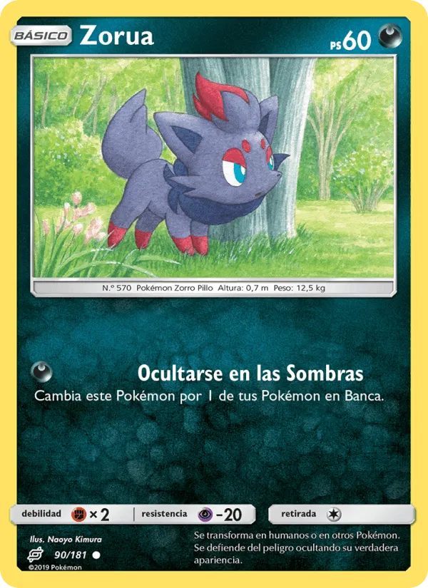 Zorua · Union de Aliados 90/181