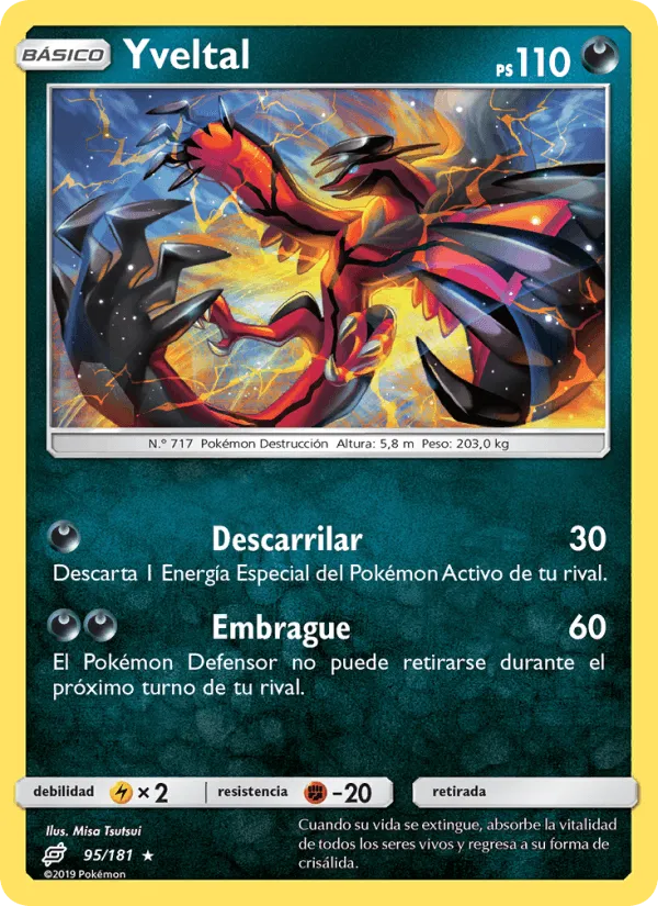 Yveltal · Union de Aliados 95/181