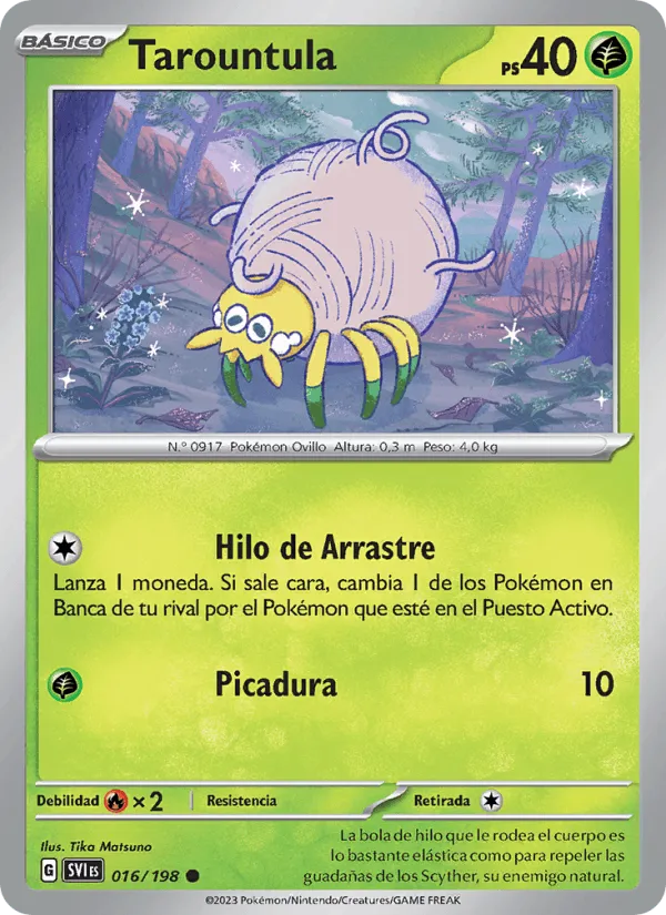 Tarountula · Escarlata y Púrpura 016/198