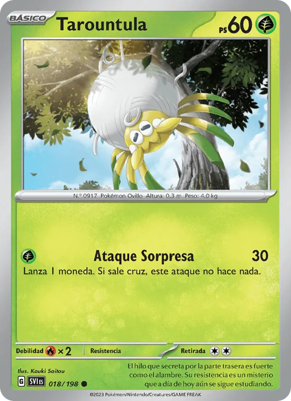 Tarountula · Escarlata y Púrpura 018/198