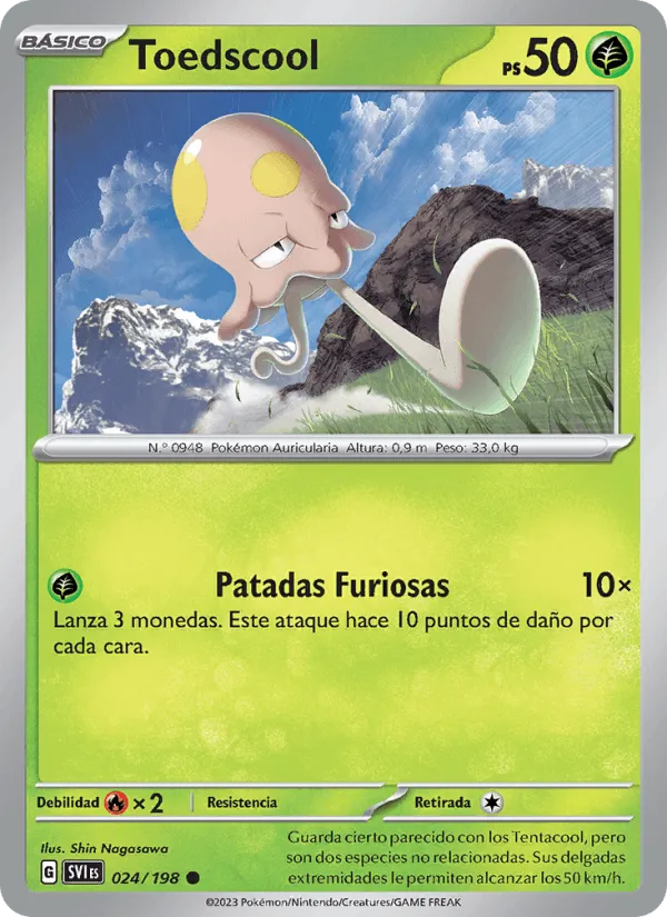 Toedscool · Escarlata y Púrpura 024/198