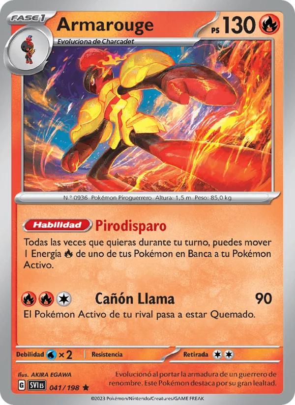 Armarouge · Escarlata y Púrpura 041/198