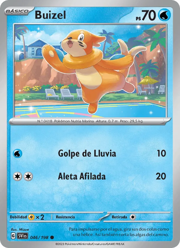 Buizel · Escarlata y Púrpura 046/198