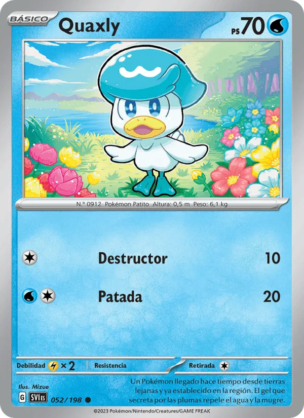 Quaxly · Escarlata y Púrpura 052/198