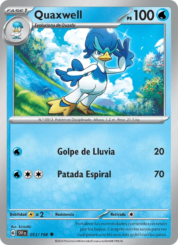 Quaxwell · Escarlata y Púrpura 053/198