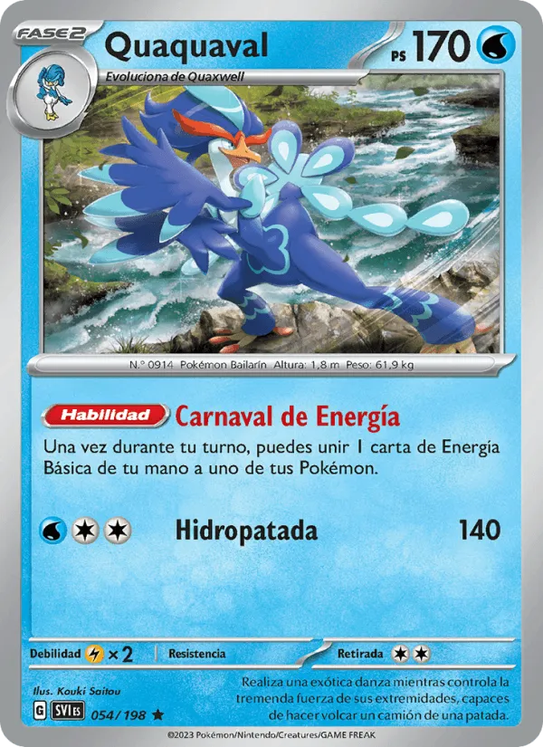 Quaquaval · Escarlata y Púrpura 054/198