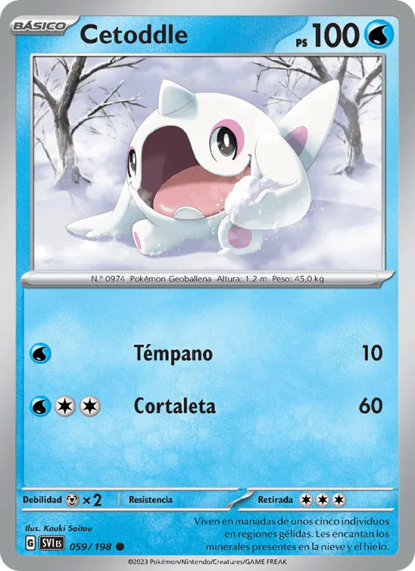 Cetoddle · Escarlata y Púrpura 059/198
