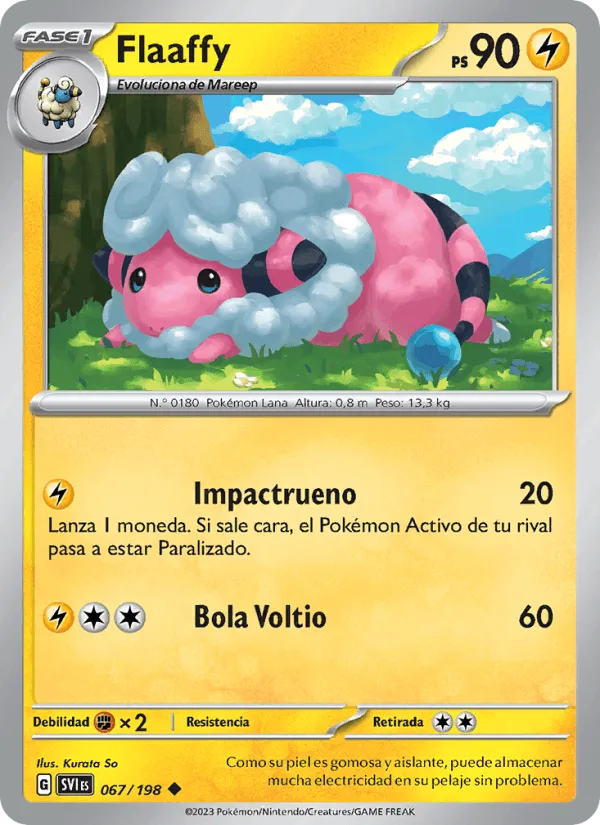 Flaaffy · Escarlata y Púrpura 067/198