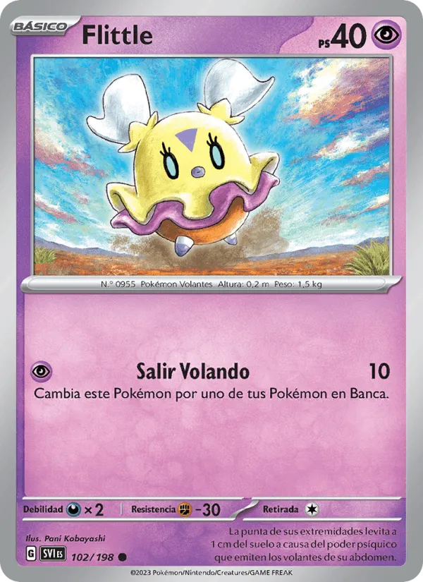 Flittle · Escarlata y Púrpura 102/198
