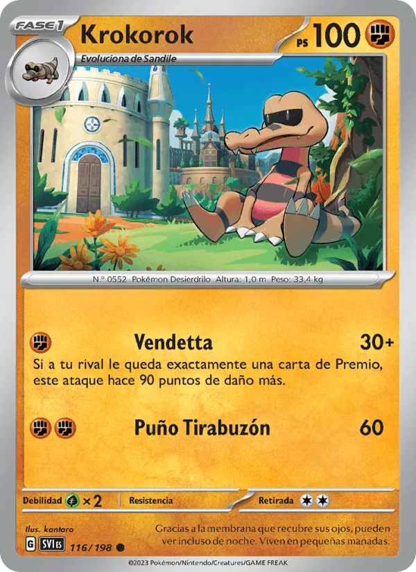 Krokorok · Escarlata y Púrpura 116/198