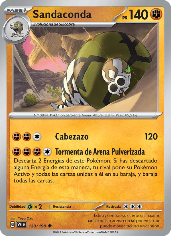 Sandaconda · Escarlata y Púrpura 120/198
