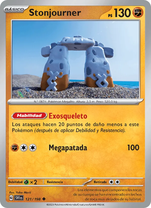 Stonjourner · Escarlata y Púrpura 121/198