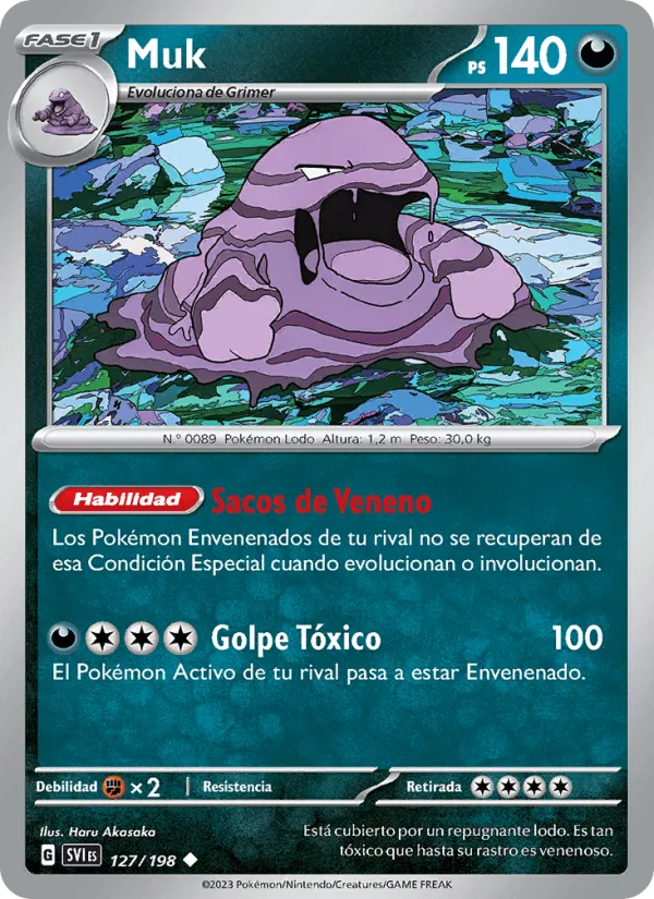 Muk · Escarlata y Púrpura 127/198
