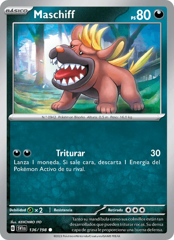 Maschiff · Escarlata y Púrpura 136/198