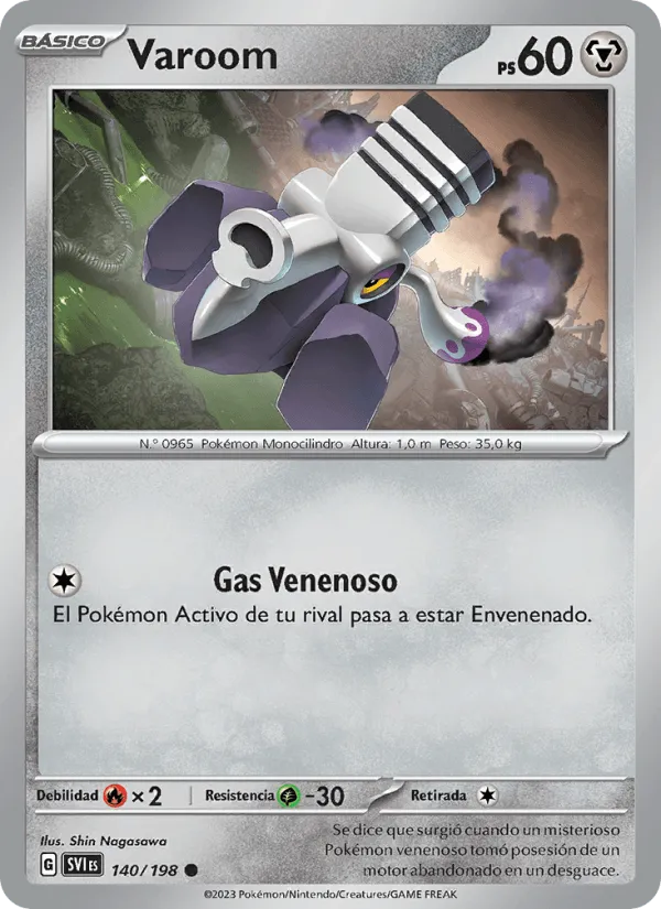 Varoom · Escarlata y Púrpura 140/198