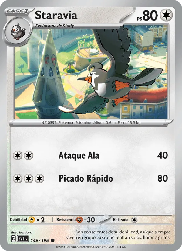 Staravia · Escarlata y Púrpura 149/198