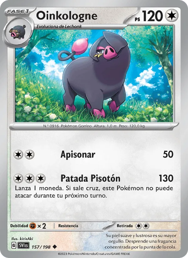 Oinkologne · Escarlata y Púrpura 157/198