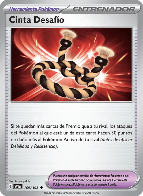 Cinta Desafío · Escarlata y Púrpura 169/198