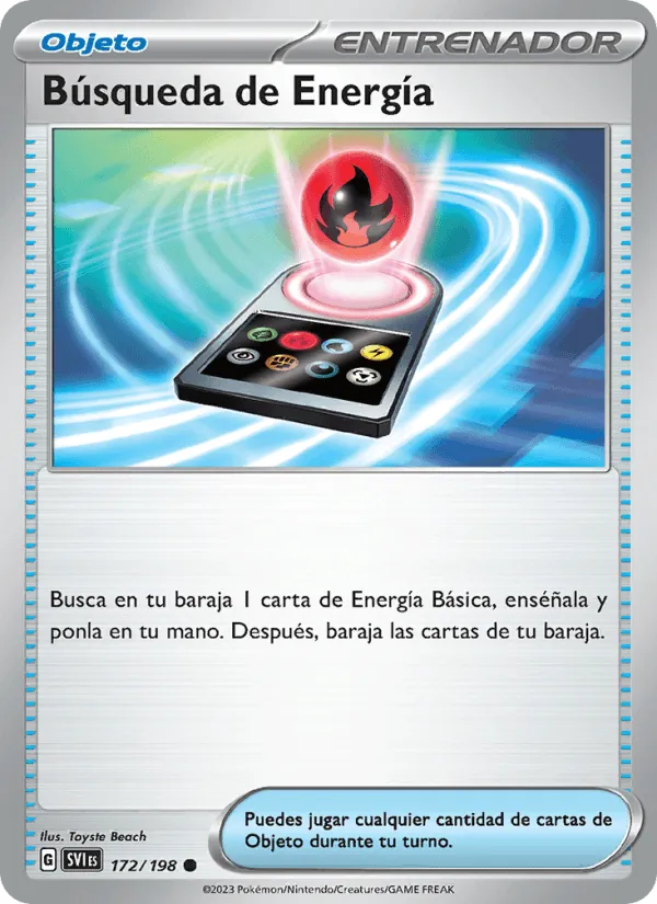 Búsqueda de Energía · Escarlata y Púrpura 172/198