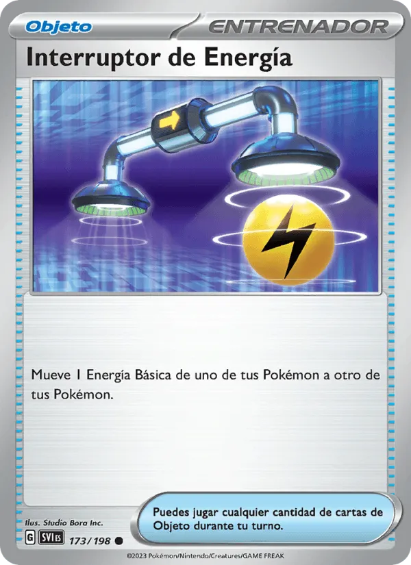 Interruptor de Energía · Escarlata y Púrpura 173/198