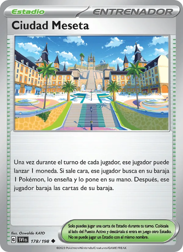 Ciudad Meseta · Escarlata y Púrpura 178/198
