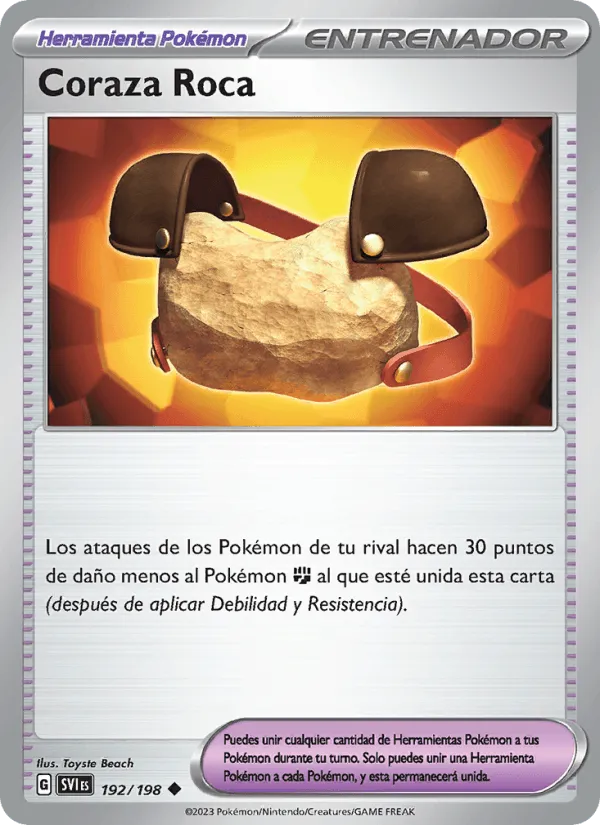 Coraza Roca · Escarlata y Púrpura 192/198