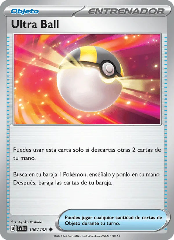 Ultra Ball · Escarlata y Púrpura 196/198