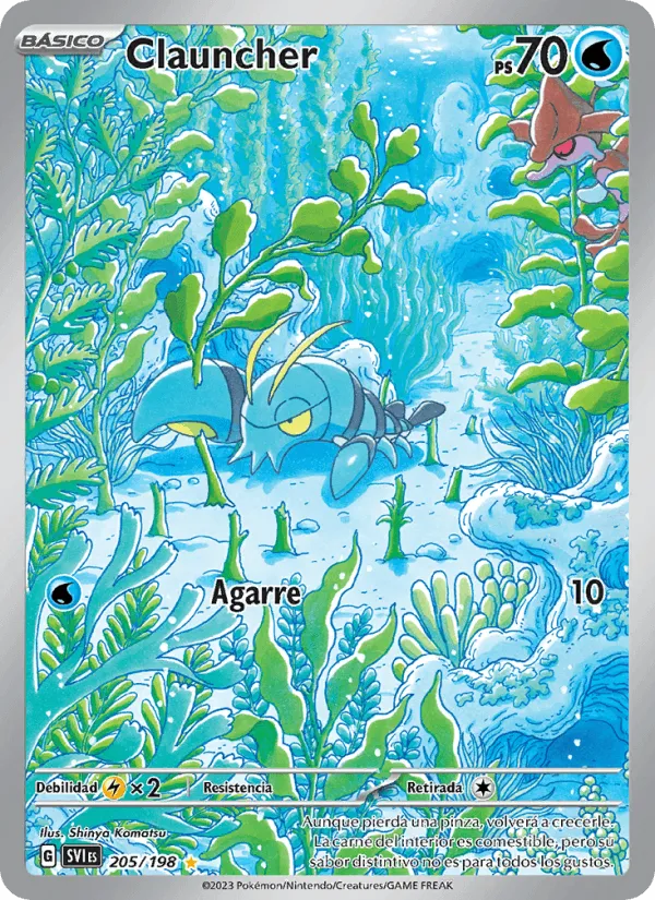 Clauncher · Escarlata y Púrpura 205/198