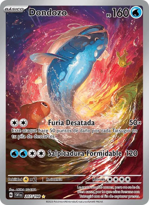 Dondozo · Escarlata y Púrpura 207/198