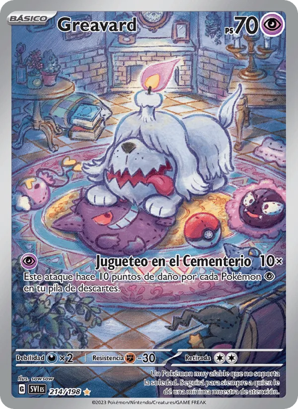 Greavard · Escarlata y Púrpura 214/198