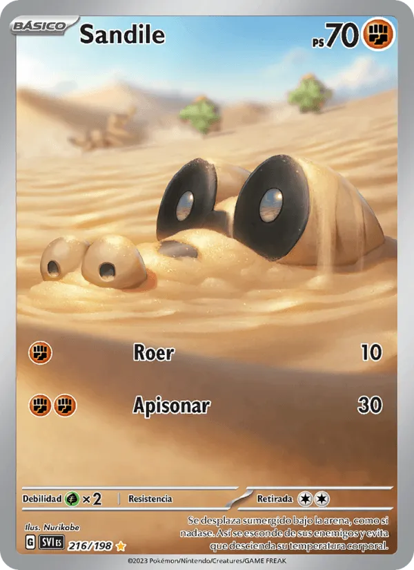 Sandile · Escarlata y Púrpura 216/198