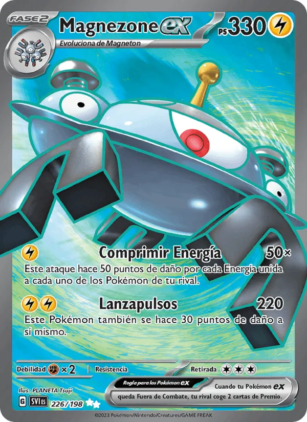 Magnezone ex · Escarlata y Púrpura 226/198