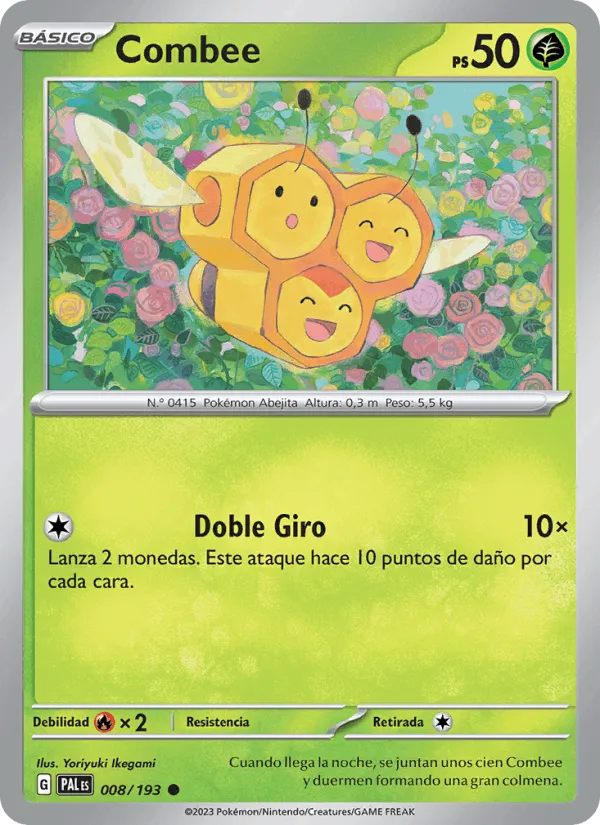 Combee · Evoluciones en Paldea 008/193