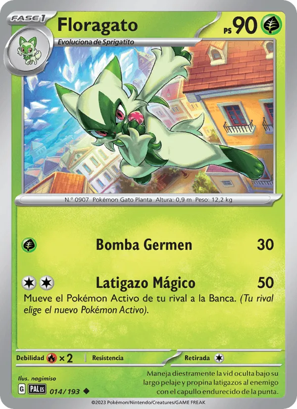 Floragato · Evoluciones en Paldea 014/193