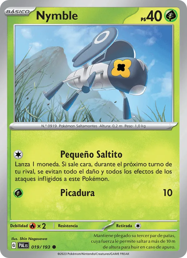 Nymble · Evoluciones en Paldea 019/193