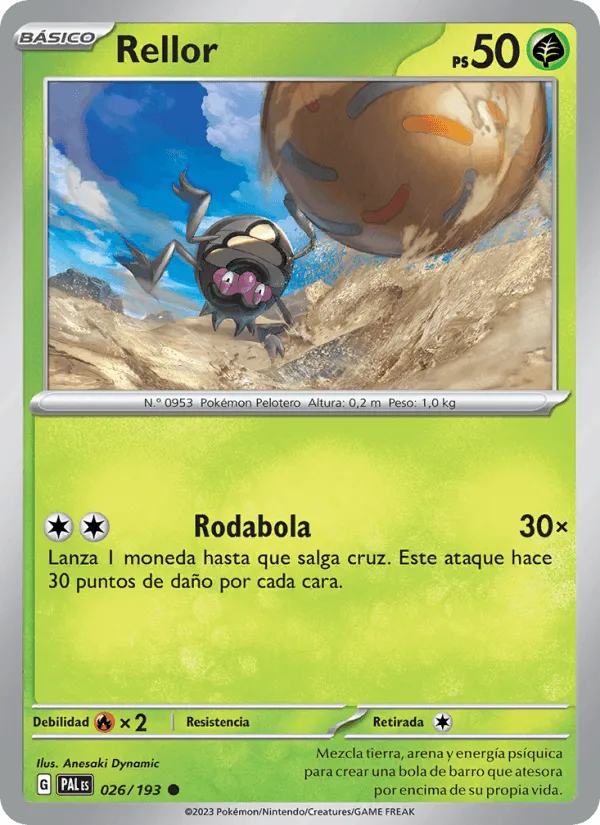 Rellor · Evoluciones en Paldea 026/193