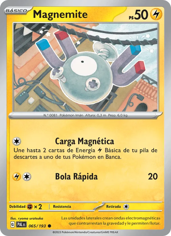 Magnemite · Evoluciones en Paldea 065/193