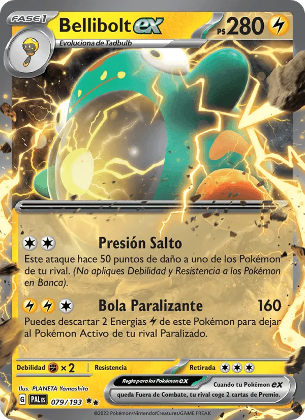 Bellibolt ex · Evoluciones en Paldea 079/193