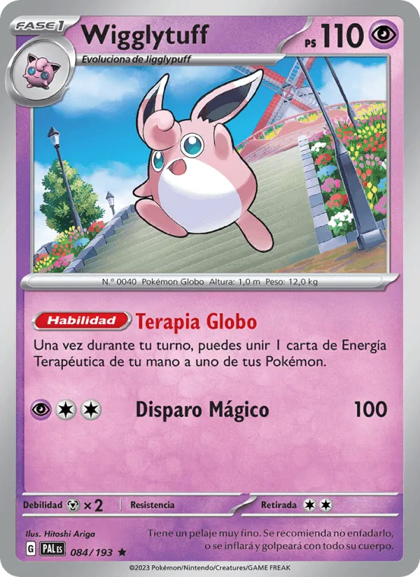 Wigglytuff · Evoluciones en Paldea 084/193