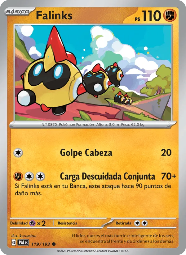 Falinks · Evoluciones en Paldea 119/193
