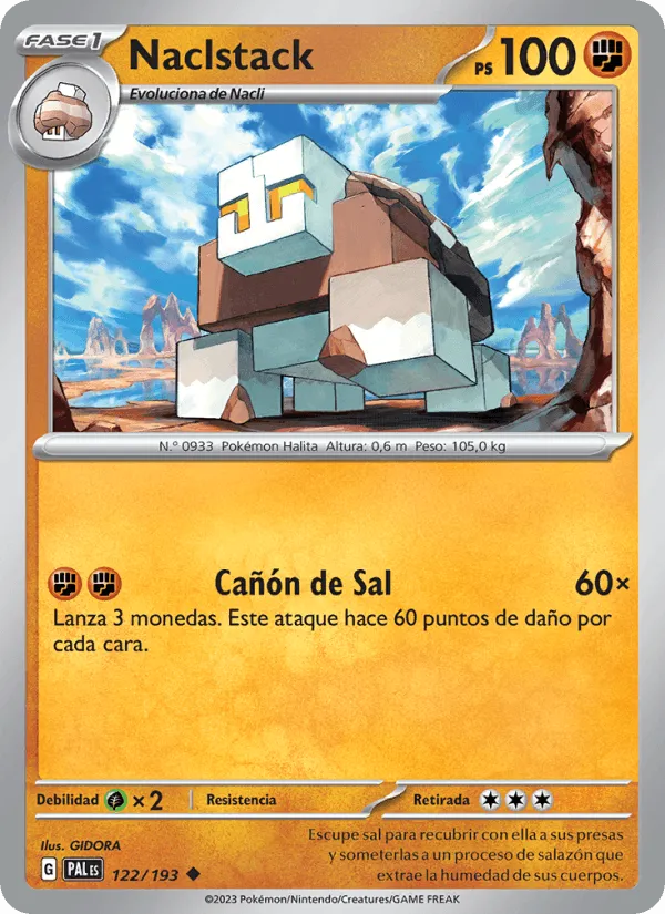 Naclstack · Evoluciones en Paldea 122/193