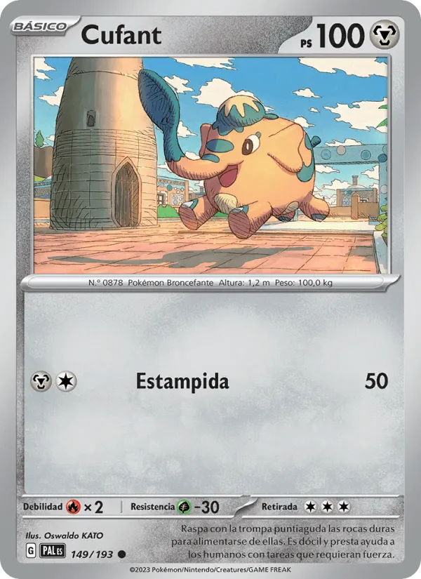 Cufant · Evoluciones en Paldea 149/193