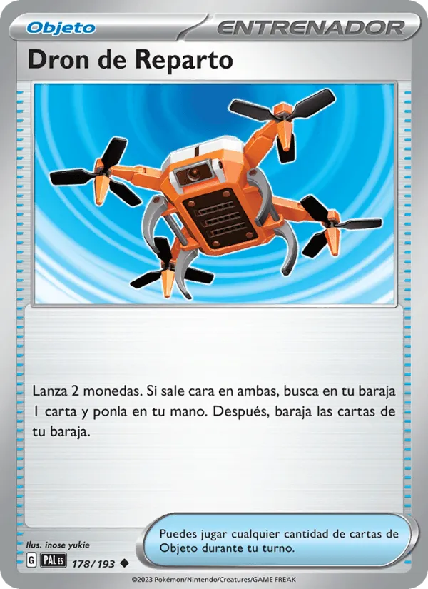 Dron de Reparto · Evoluciones en Paldea 178/193