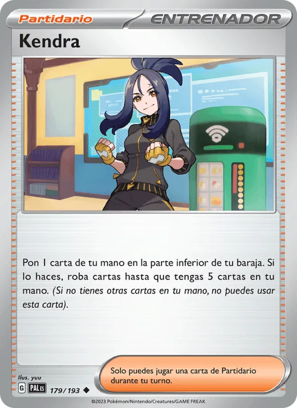 Kendra · Evoluciones en Paldea 179/193