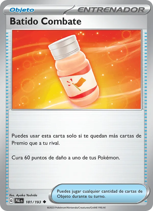 Batido Combate · Evoluciones en Paldea 181/193