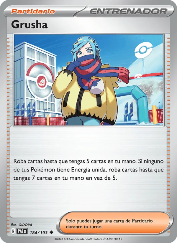 Grusha · Evoluciones en Paldea 184/193