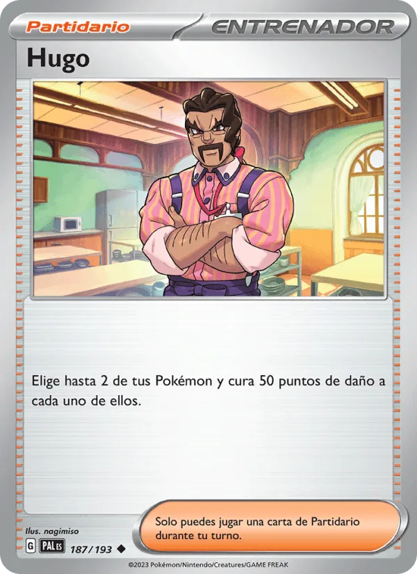 Hugo · Evoluciones en Paldea 187/193