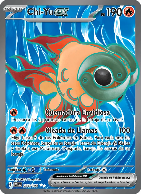 Chi-Yu ex · Evoluciones en Paldea 234/193