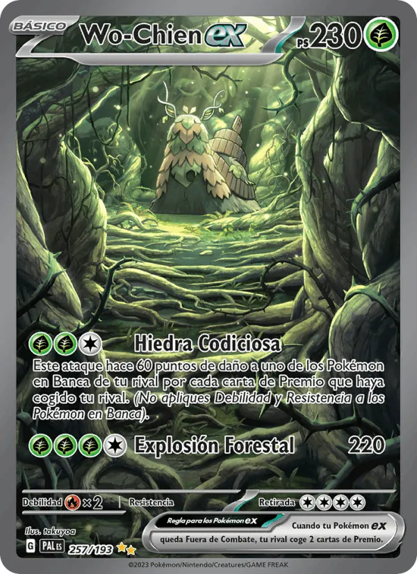 Wo-Chien ex · Evoluciones en Paldea 257/193