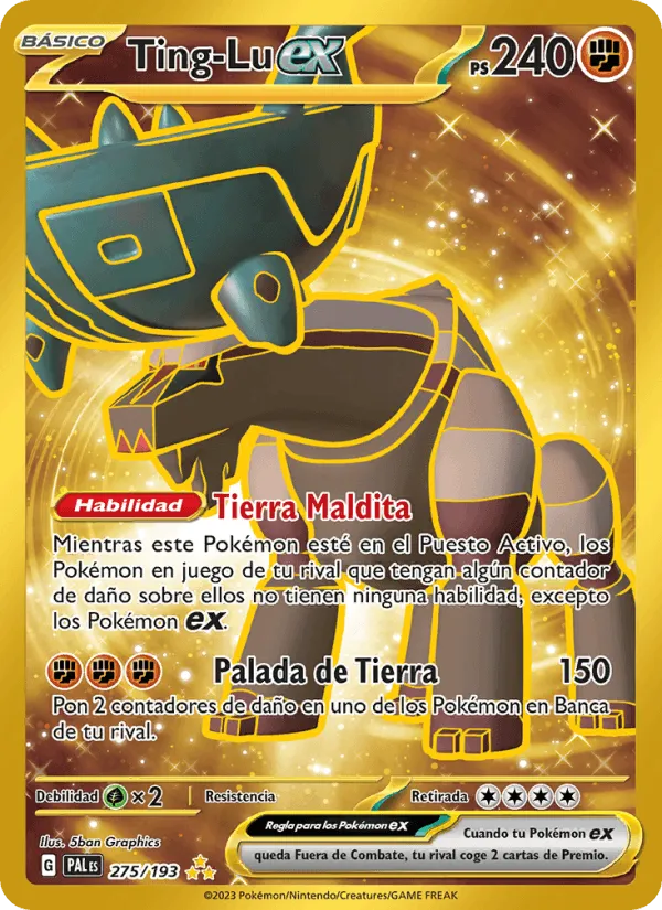Ting-Lu ex · Evoluciones en Paldea 275/193